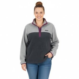 Columbia Quarter Snap XL Fleece Sweatshirt Pullover Outdoor Colorblock